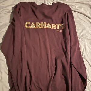 Carhartt Maroon Long Sleeve